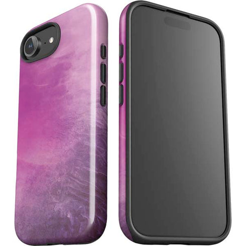 Purple Space Marble iPhone 16e Impact Case