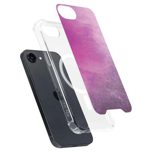 Purple Space Marble iPhone 16e MagSafe Case