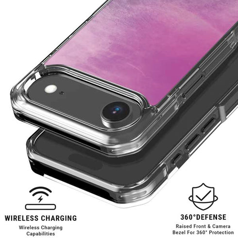 Purple Space Marble iPhone 17 Air MagSafe Case