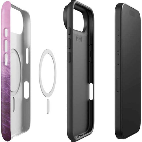 Purple Space Marble iPhone 17 Air Magsafe Impact Case