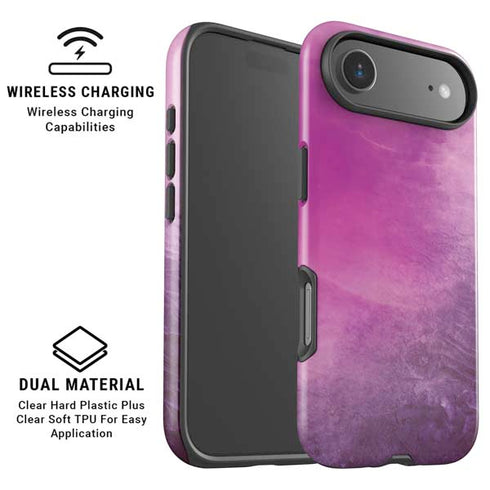 Purple Space Marble iPhone 17 Air Magsafe Impact Case