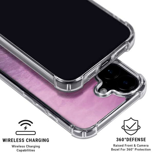 Purple Space Marble iPhone 17 MagSafe Case