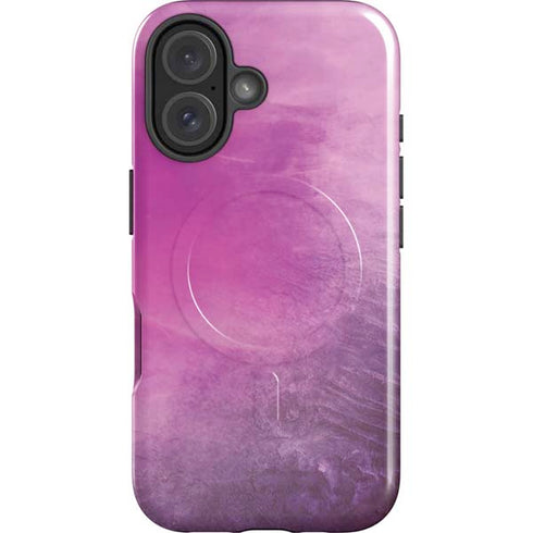 Purple Space Marble iPhone 17 Magsafe Impact Case