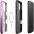 Purple Space Marble iPhone 17 Magsafe Impact Case