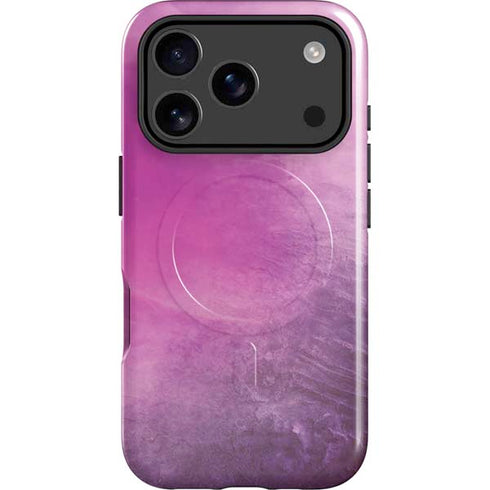 Purple Space Marble iPhone 17 Pro Magsafe Impact Case