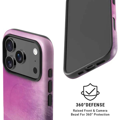 Purple Space Marble iPhone 17 Pro Magsafe Impact Case