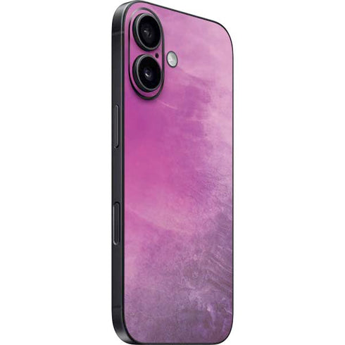 Purple Space Marble iPhone 17 Skin