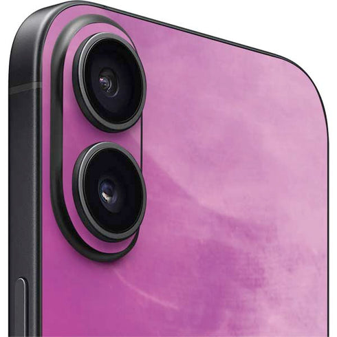 Purple Space Marble iPhone 17 Skin