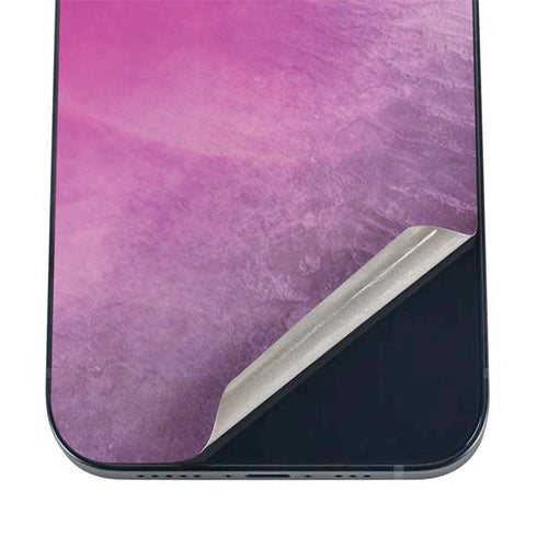 Purple Space Marble iPhone 17 Skin