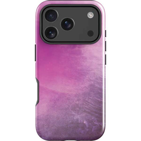 Purple Space Marble iPhone 18 Pro Impact Case