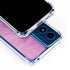 Purple Space Marble Moto G 5G (2024) Clear Case