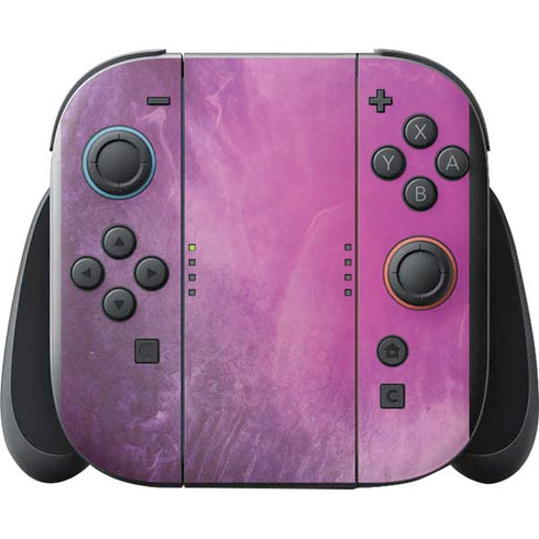 Purple Space Marble Nintendo Switch 2 (2025) with Joy-Con Skin