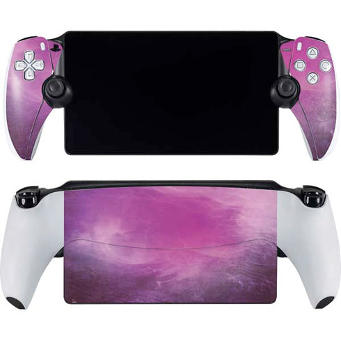 Purple Space Marble PlayStation PS5 Skins