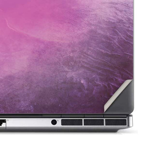 Purple Space Marble Dell Precision Skin
