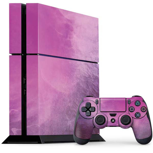 Purple Space Marble PlayStation PS4 Skins