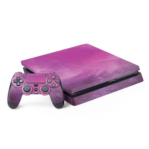 Purple Space Marble PlayStation PS4 Skins