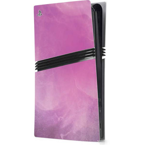Purple Space Marble PS5 Pro Console Skin