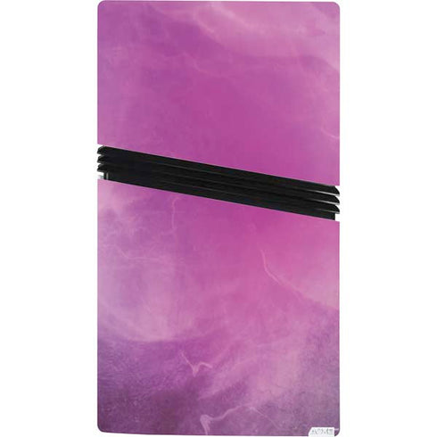 Purple Space Marble PS5 Pro Console Skin
