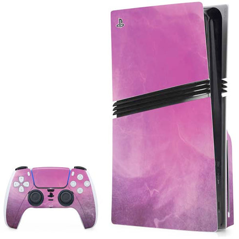 Purple Space Marble PlayStation PS5 Skins