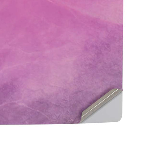 Purple Space Marble PS5 Pro Disk Console Skin