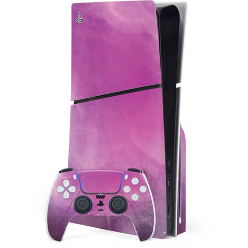 Purple Space Marble PlayStation PS5 Skins