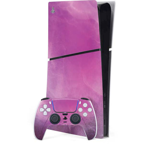 Purple Space Marble PlayStation PS5 Skins