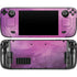 Purple Space Marble Steam Deck Handheld Gaming Computer Skin