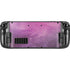 Purple Space Marble Steam Deck Handheld Gaming Computer Skin