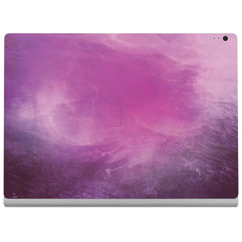 Purple Space Marble Surface Book 2 15in Skin