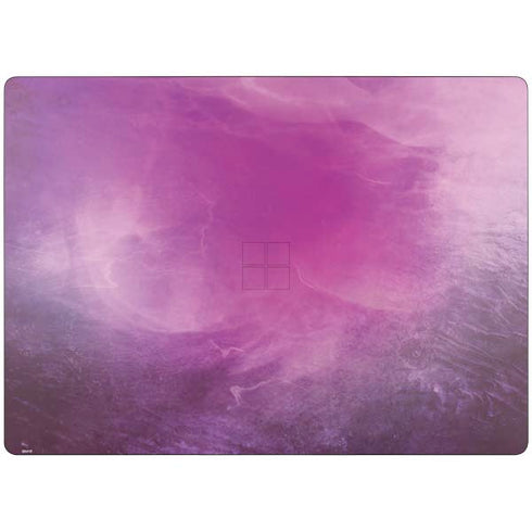 Purple Space Marble Surface Laptop 7 15in Skin