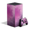 Purple Space Marble XBox Series X Digital Edition Bundle Skin