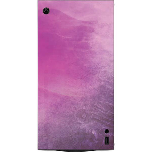 Purple Space Marble XBox Series X Digital Edition Console Skin