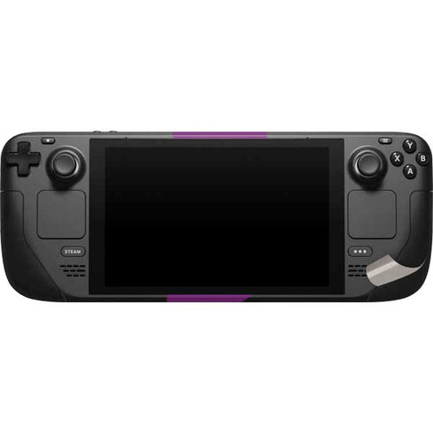 Purple Solid Steam Deck Handheld Gaming Computer Skin