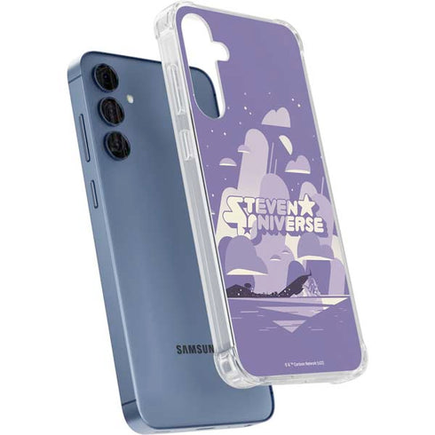Cartoon Network Steven Universe Purple Steven Universe Galaxy A35 5G Clear Case