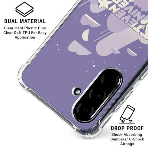 Cartoon Network Steven Universe Purple Steven Universe Galaxy A36 5G Clear Case