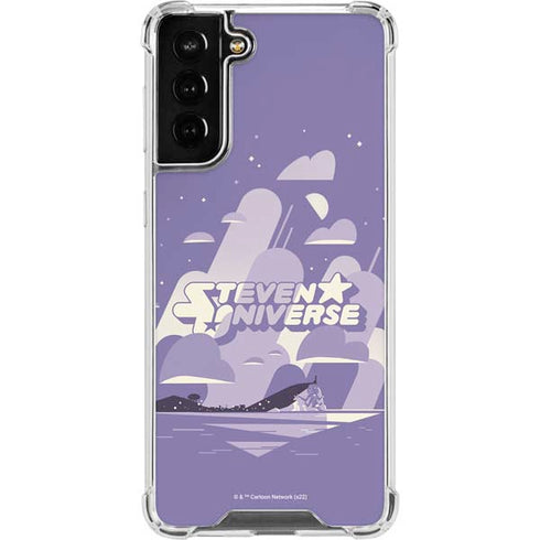 Cartoon Network Steven Universe Purple Steven Universe Galaxy S22 Plus Clear Case