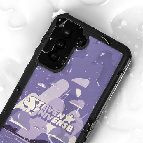 Cartoon Network Steven Universe Purple Steven Universe Galaxy S24 Plus Waterproof Case