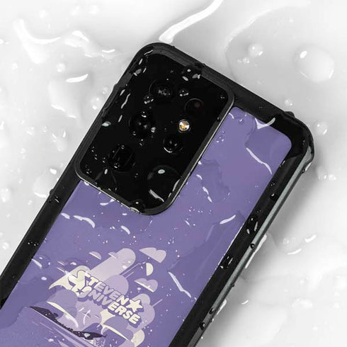 Cartoon Network Steven Universe Purple Steven Universe Galaxy S24 Ultra Waterproof Case