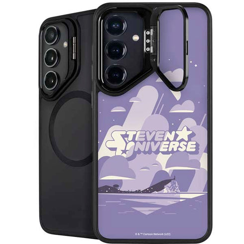 Cartoon Network Steven Universe Purple Steven Universe Galaxy S25 FE Kickstand Case