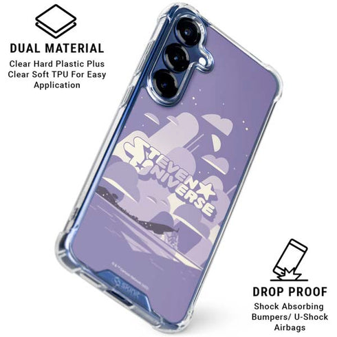Cartoon Network Steven Universe Purple Steven Universe Galaxy S25 Plus Clear Case