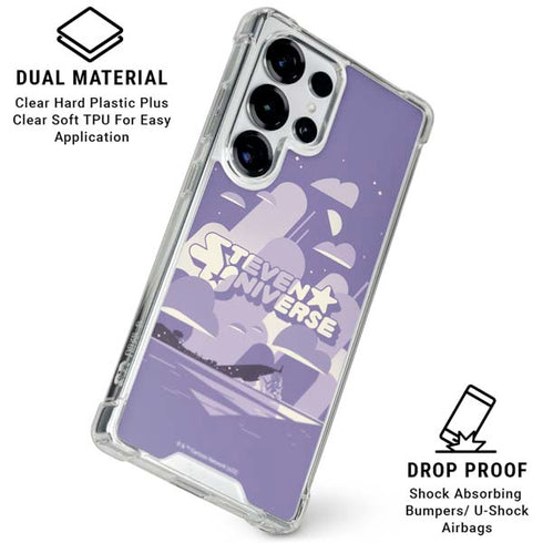 Cartoon Network Steven Universe Purple Steven Universe Galaxy S25 Ultra Clear Case