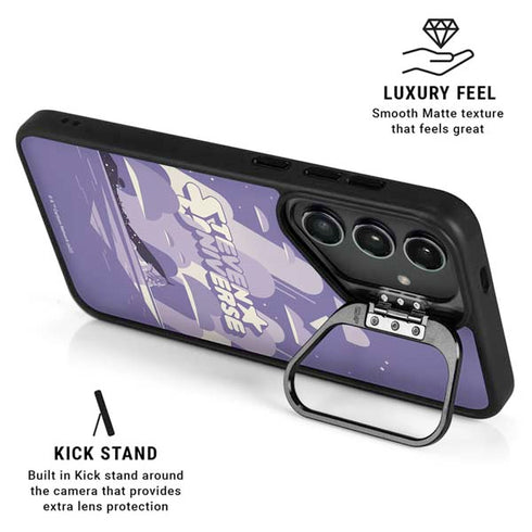 Cartoon Network Steven Universe Purple Steven Universe Galaxy S26 Plus Kickstand Case