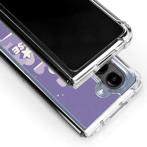 Cartoon Network Steven Universe Purple Steven Universe Galaxy Z Fold5 5G Clear Case
