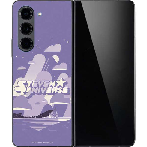 Cartoon Network Steven Universe Purple Steven Universe Galaxy Z Fold5 5G Skin