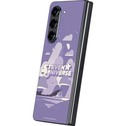 Cartoon Network Steven Universe Purple Steven Universe Galaxy Z Fold5 5G Skin