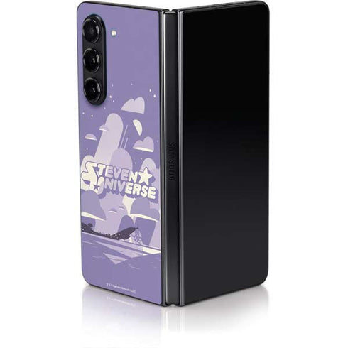 Cartoon Network Steven Universe Purple Steven Universe Galaxy Z Fold5 5G Skin