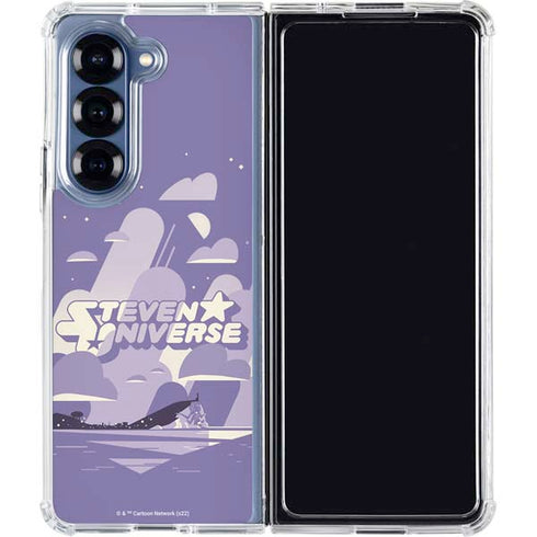 Cartoon Network Steven Universe Purple Steven Universe Galaxy Z Fold6 Clear Case