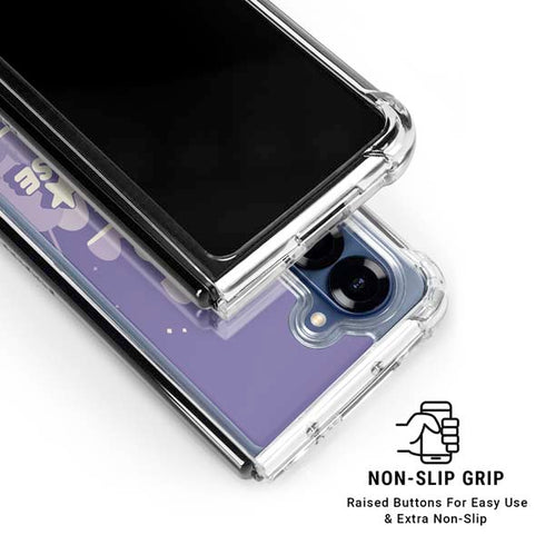 Cartoon Network Steven Universe Purple Steven Universe Galaxy Z Fold7 Clear Case