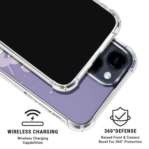 Cartoon Network Steven Universe Purple Steven Universe iPhone 15 Clear Case