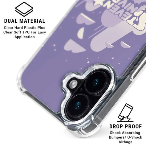Cartoon Network Steven Universe Purple Steven Universe iPhone 16 Clear Case